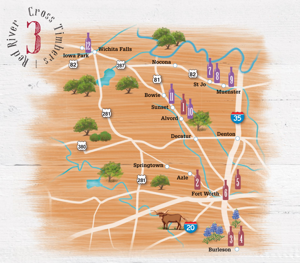 cross timbers wine trail