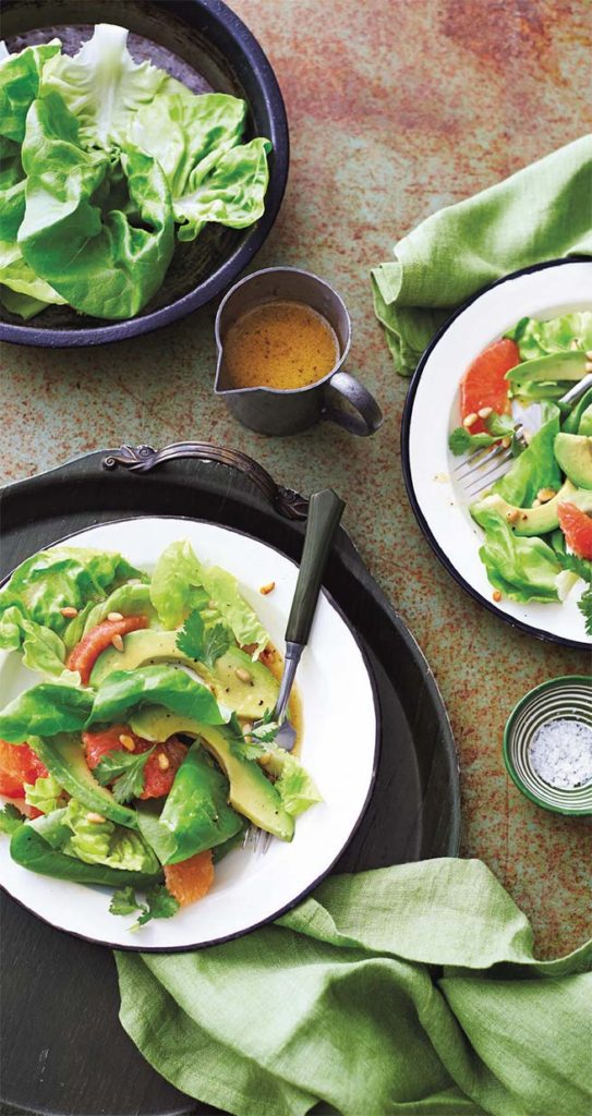Grapefruit, Avocado, and Butter Lettuce Salad Edible Dallas and Fort Worth