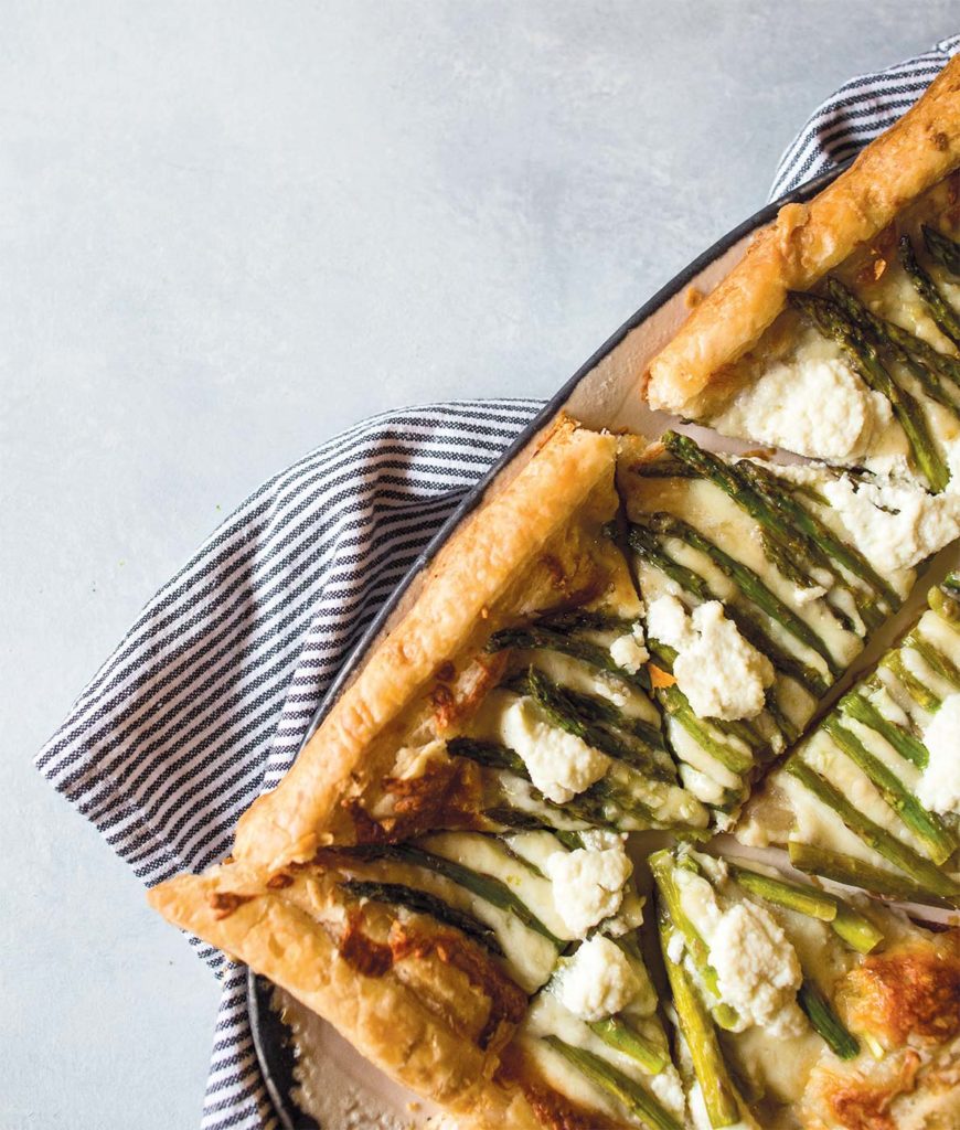 asparagus tart