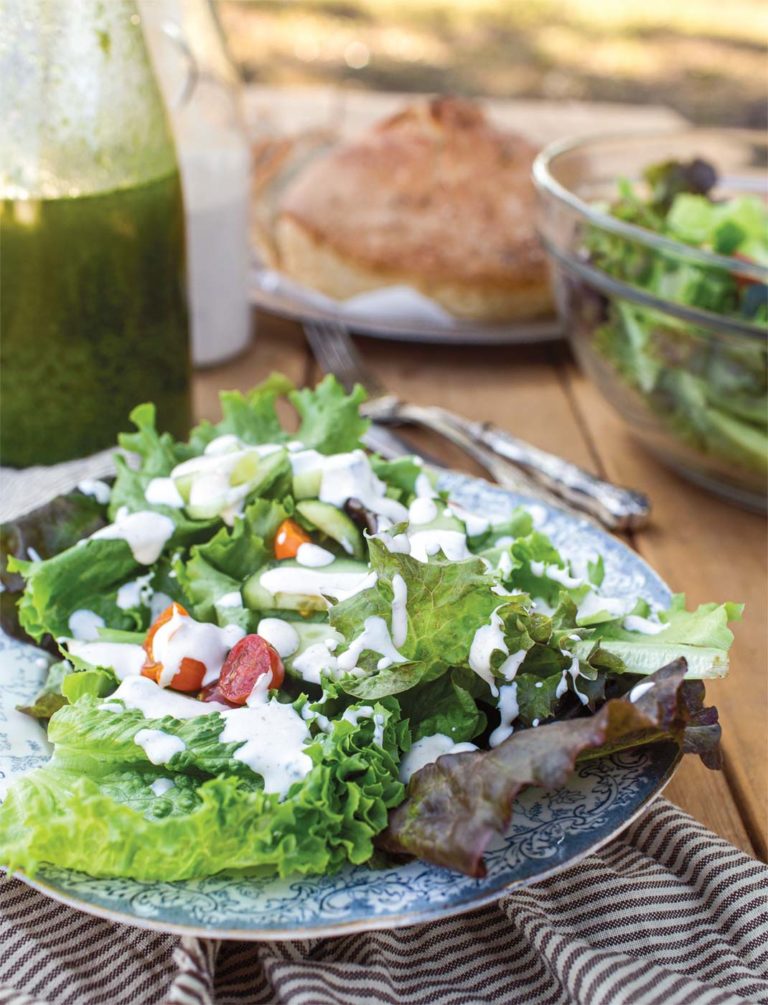 Lemon Basil Dressing Edible Dallas and Fort Worth