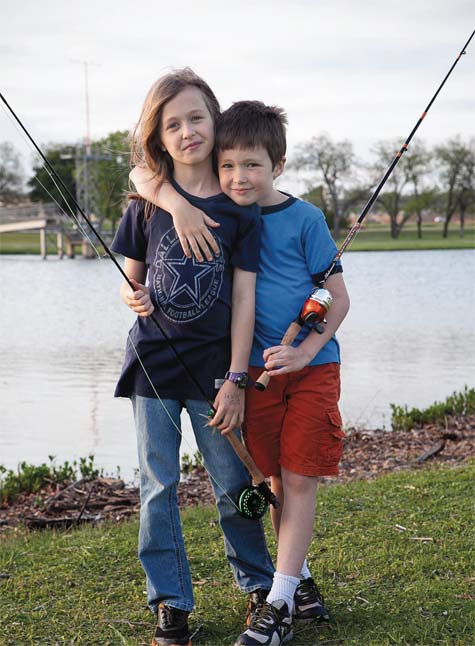 Kids Fishing in Fishing 